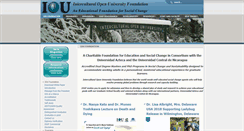 Desktop Screenshot of ioufoundation.org